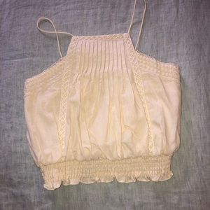 Moon River Cream Tank Top